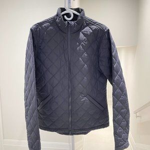 TAYLOR STITCH MEN QUILTED SHIRT JACKET BLUE
